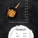 Menu Fuji sushi Tetouan August 2023 523012-611500
